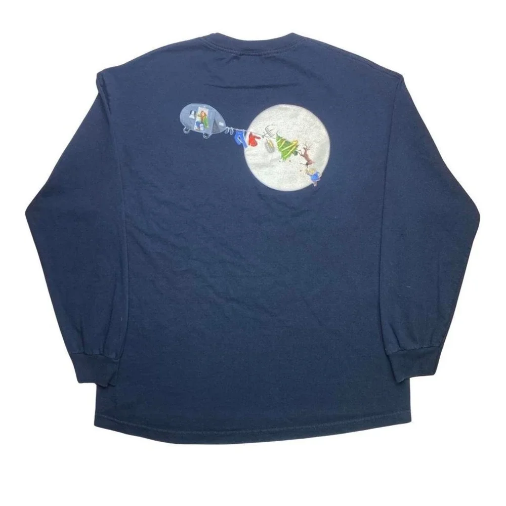 Vintage 2000s Adam Sandler‎ x Eight Crazy Nights movie promo Christmas shirt